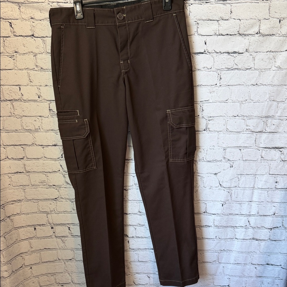 Dickies Dark Brown Cargo Pants for Men